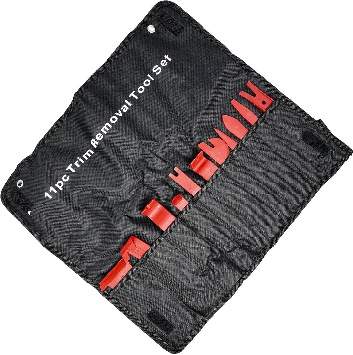 ® 11PCS Car Trim Removal Tool Set, Trim Tools for Car Door, Removing Panels, Fastener Terminal Remover Molding Set Kit Pouch Pry Interior Van