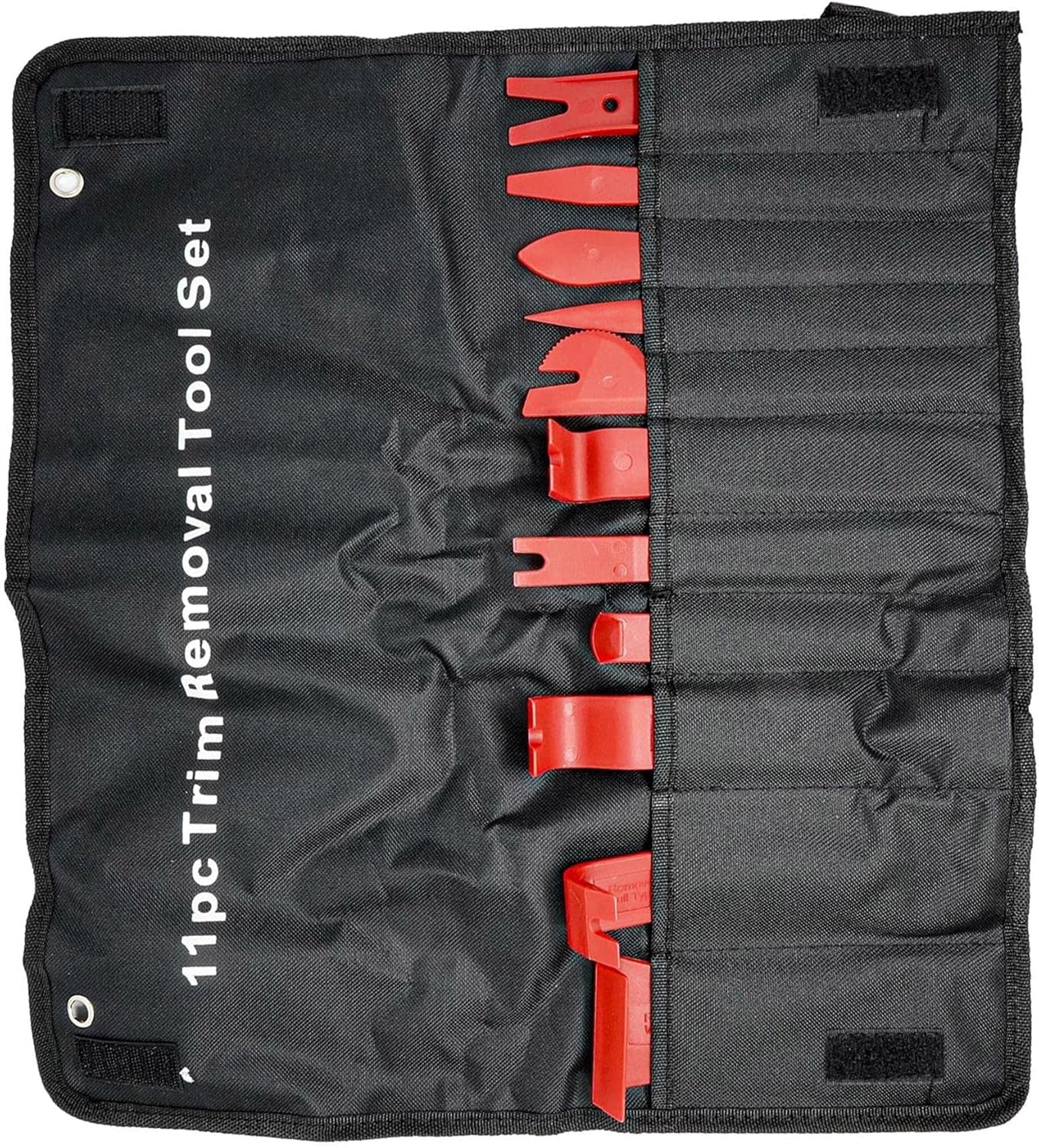 ® 11PCS Car Trim Removal Tool Set, Trim Tools for Car Door, Removing Panels, Fastener Terminal Remover Molding Set Kit Pouch Pry Interior Van