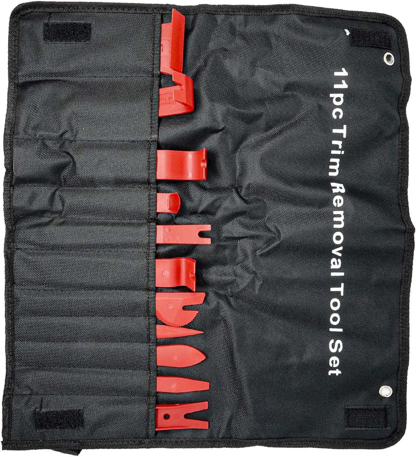 ® 11PCS Car Trim Removal Tool Set, Trim Tools for Car Door, Removing Panels, Fastener Terminal Remover Molding Set Kit Pouch Pry Interior Van