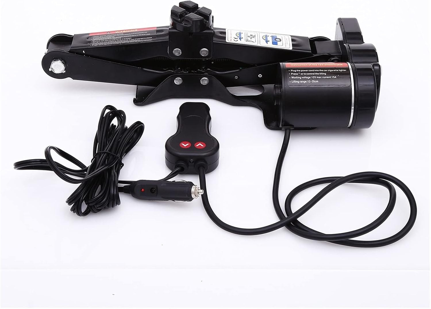 Electric Jack 12V Vehicle Equipment Scissor Jack Thickening Electric Tire Change Repair Tool
