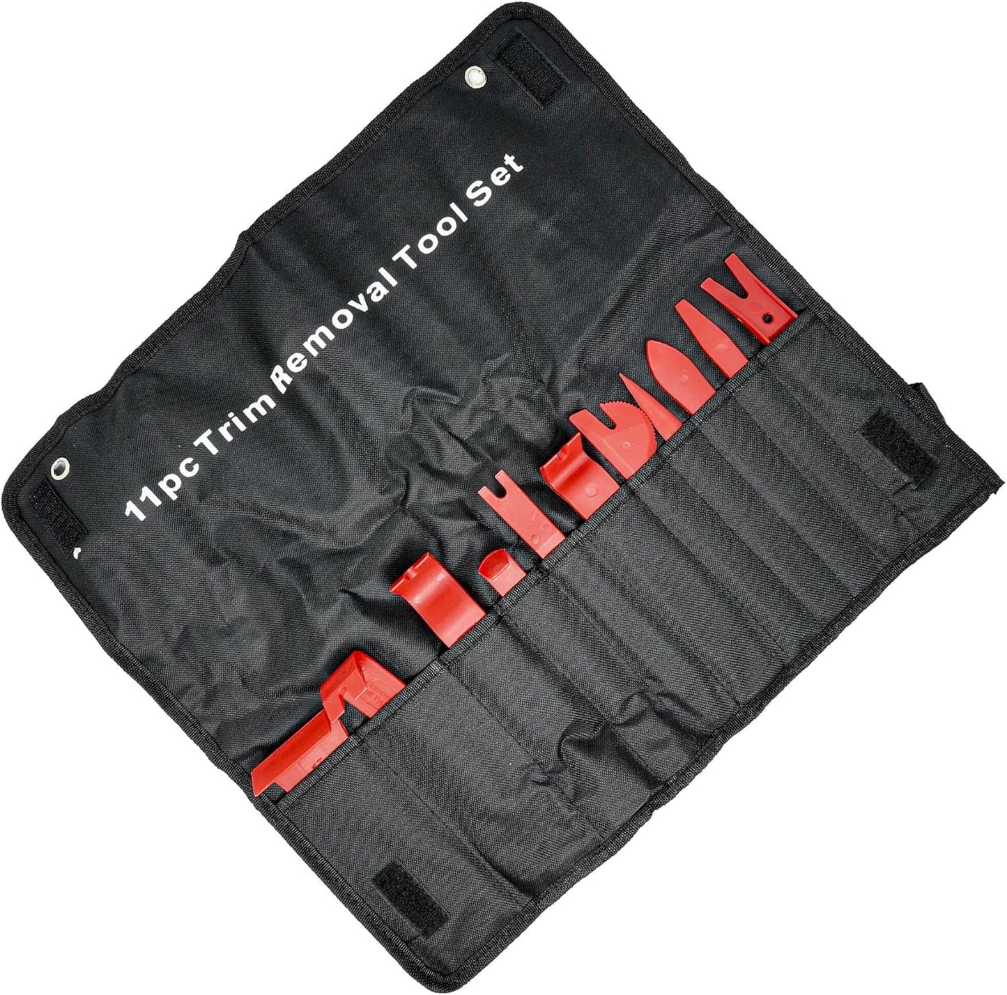 ® 11PCS Car Trim Removal Tool Set, Trim Tools for Car Door, Removing Panels, Fastener Terminal Remover Molding Set Kit Pouch Pry Interior Van